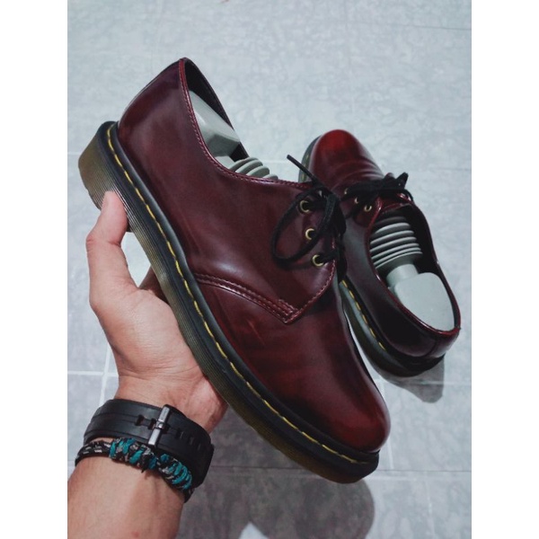 Dr Martens Vegan 1461 Cherry Red