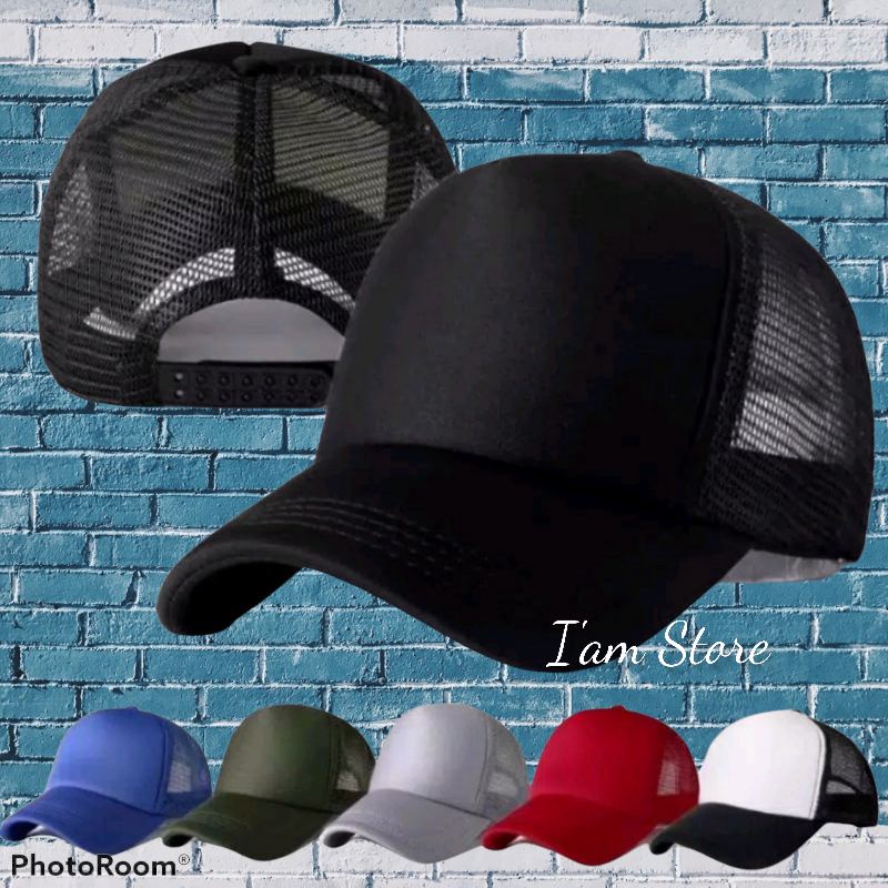 COD TOPI JARING POLOS/TOPI JALA/TOPI JARING/TOPI POLOS DEWASA PRIA DAN WANITA