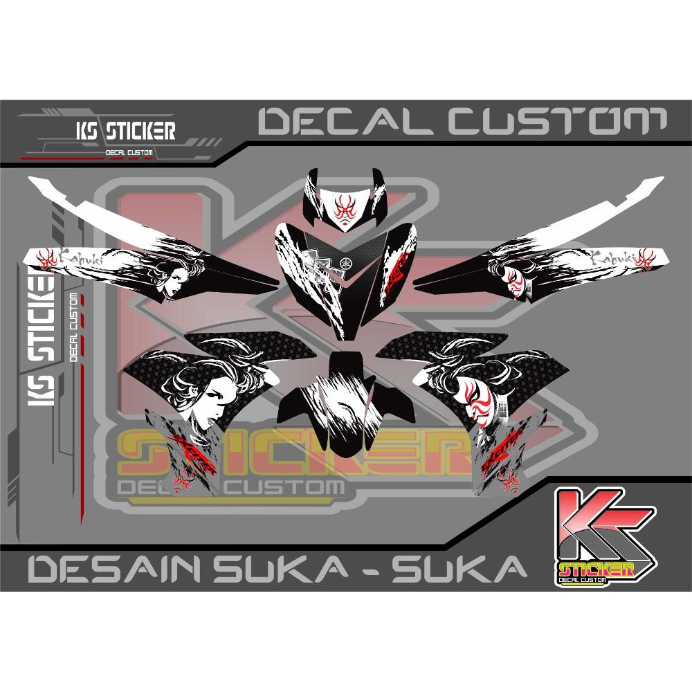 Stiker Decal Vario 125 150 Esp Via Via Via Putih Termurah Shopee