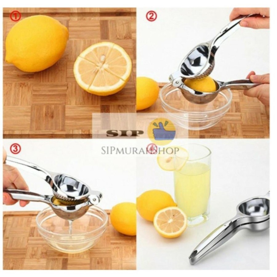 Perasan Lemon / Pesaran Jeruk / Alat Pemeras Stainless Steel