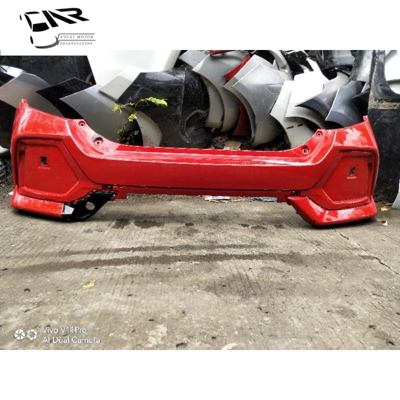 bemper belakang Civic turbo 2018