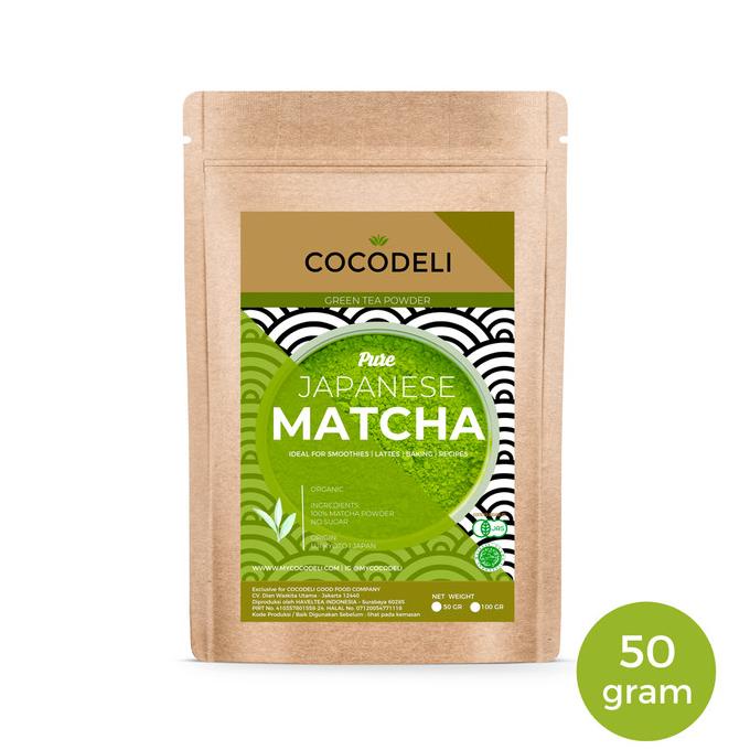 

[ COD ] MATCHA GREEN TEA | Cocodeli by Haveltea Organic|Teh Hijau Jepang Bubuk BERMUTU Kode 60