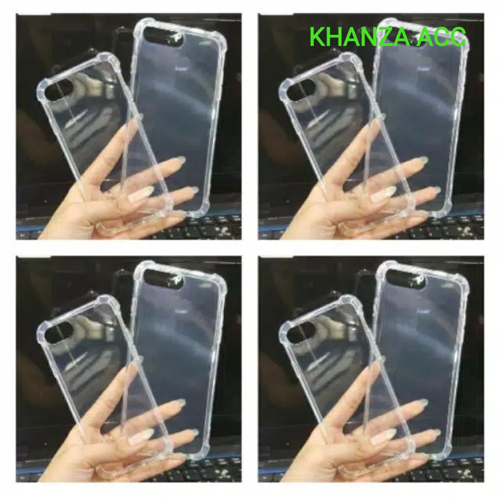 KHANZAACC Realme Anti Crack Jelly Case Pelindung Handphone HP