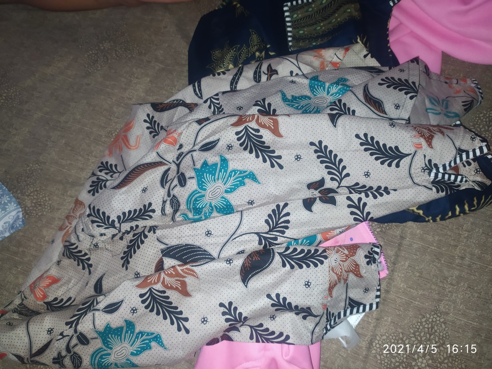 Atasan Batik Dolby Dolbi Dobby Doby Tenun Sutra Tulis Halus Katun Atbm Baron