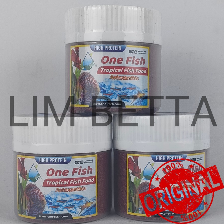 PELET ONE FISH / ONE FISH TROPICAL FISH FOOD