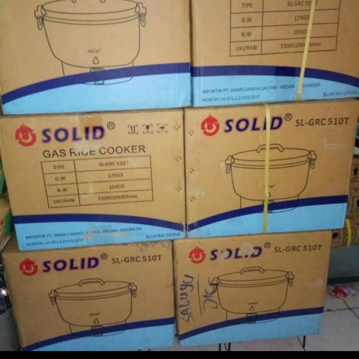 rice cooker /penanak nasi gas/solid