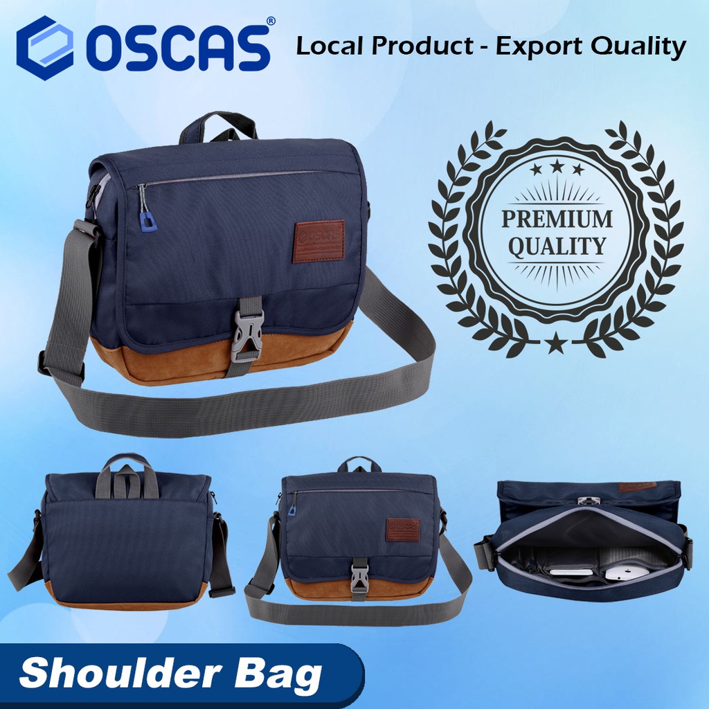 Oscas - Tas ( Shoulder Bag / Tas Selempang) [NAVY] PREMIUM QUALITY