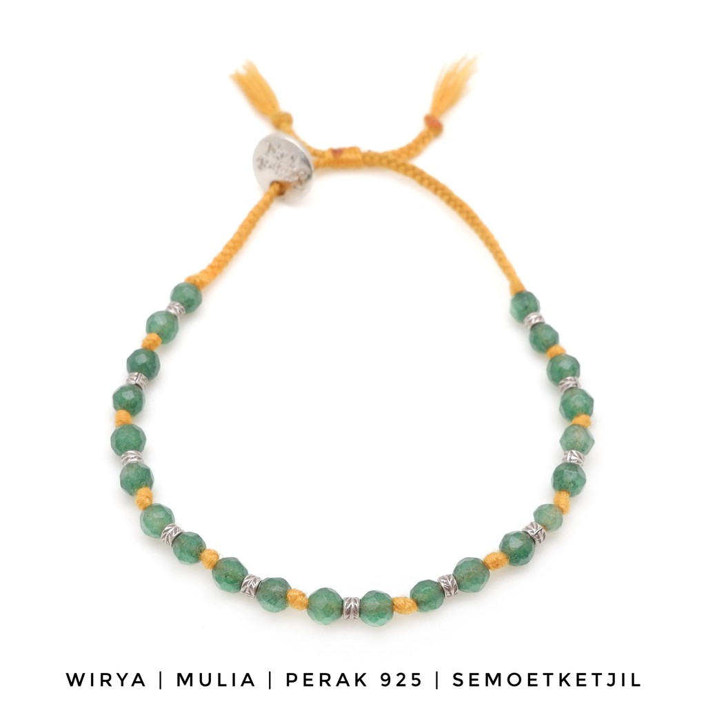 

Semoet Ketjil Gelang Bohemian Wirya Perak 925