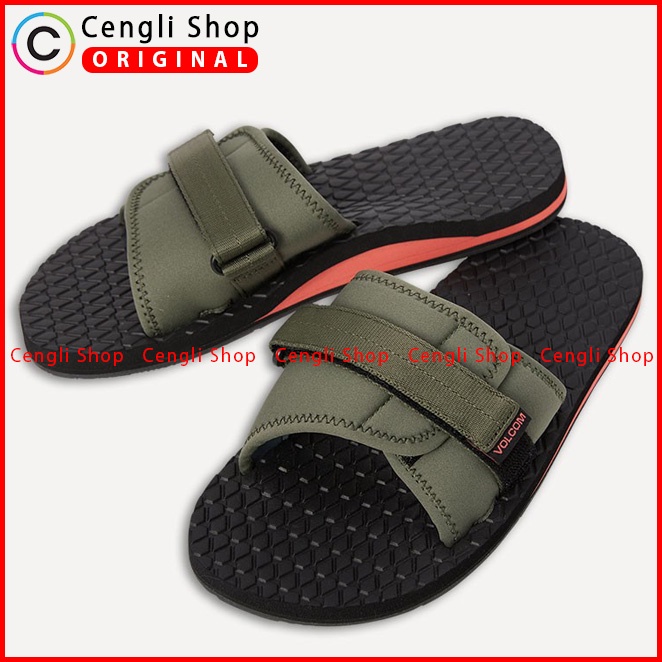 SANDAL SLIDE PRIA VOLCOM ORIGINAL V01