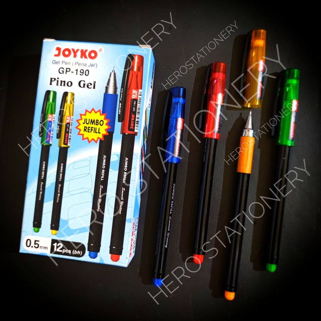

Pen gel joyko pino gel 0.5 mm GP-190 . 12 unit