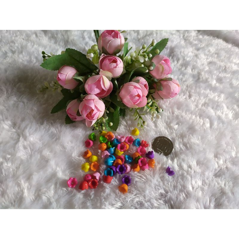 mote bunga/ mote mawar kecil/ manik mawar/ manik bunga/ monte bunga