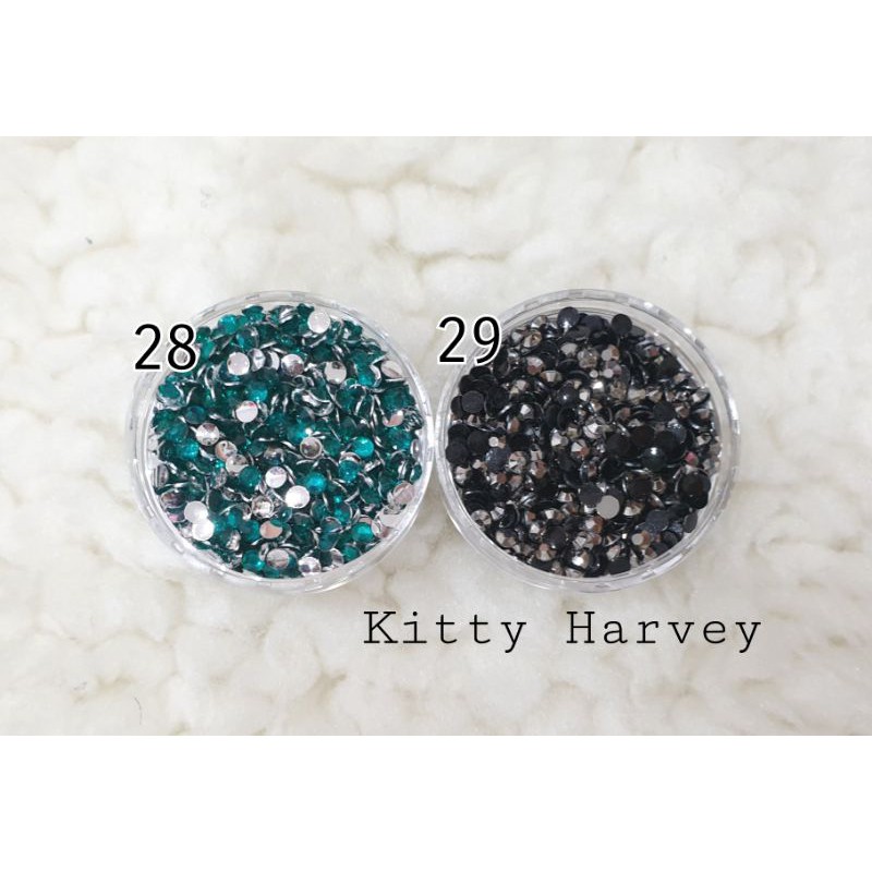 Turun Harga!! Rhinestone 3mm Pack besar 10.000pcs