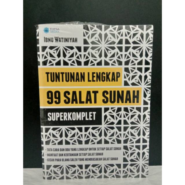 Buku tuntunan lengkap 99 sholat sunah