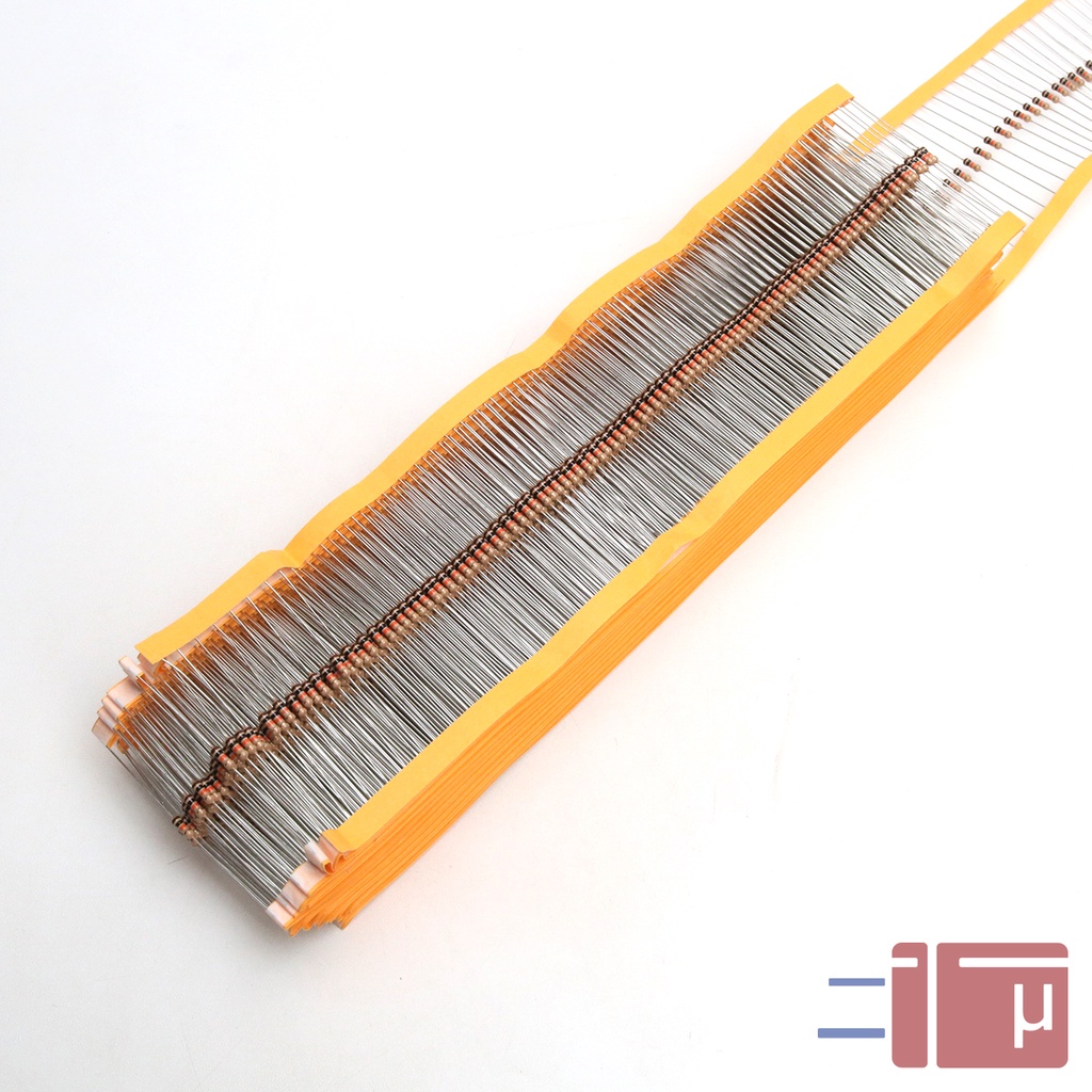 X10 Resistor 10K 1/4W Karbon 5% Taiwan Kaki Tembaga