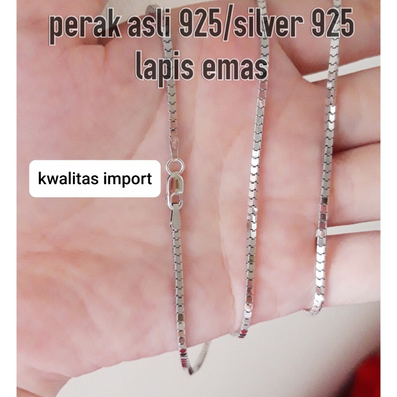 KALUNG MIKA/KALUNG PANJANG/KALUNG WANITA/KALUNG COWOK/KALUN PRIA/KALUNG PERAK ASLI 925/KALUNG SILVER