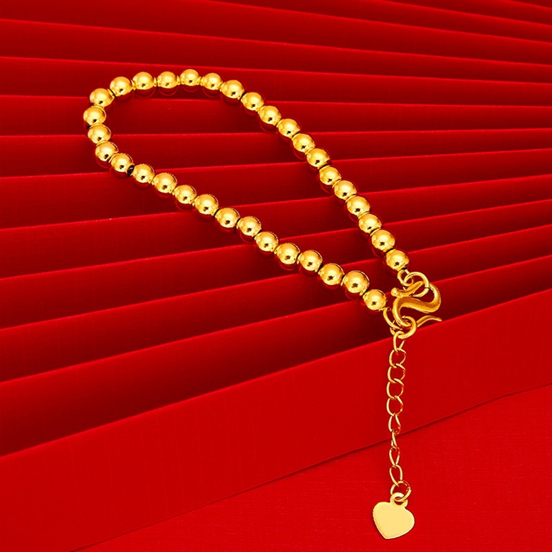 Gelang Keberuntungan Lapis Emas 18K Untuk Wanita