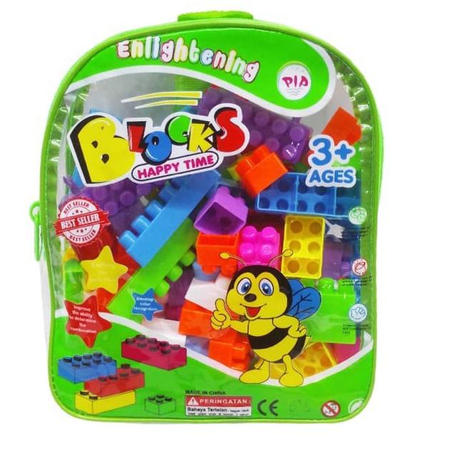 ℮ MAINAN ANAK EDUKASI BALOK SUSUN 4 5 6 TAHUN BLOCK TAS - MAINAN ANAK EDUKASI EDUKATIF ◄