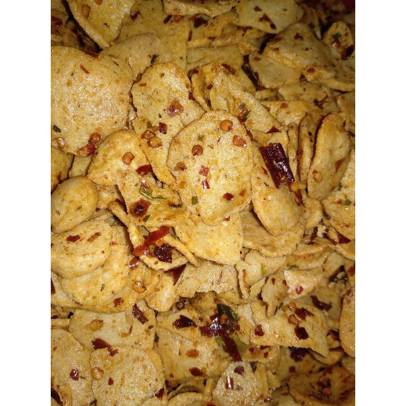 

500g Basreng cabe merah / basreng cabe ijo / basreng original