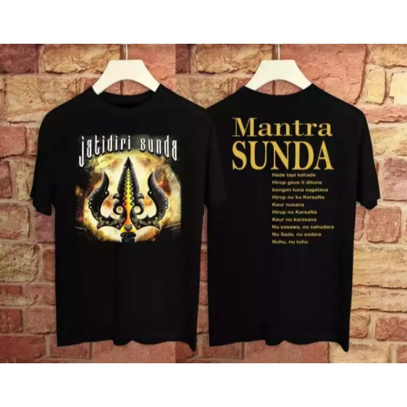 terbaru dan termurah kaos Mantra Sunda/kaos Jati diri sunda/kaos distro bandung MJ 707 CLOTHING