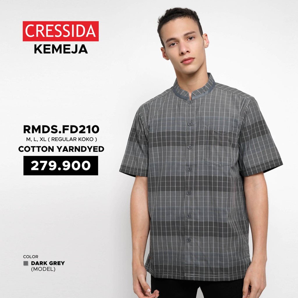 KEMEJA KOKO PRIA CRESSIDA. RMDS.FD210
