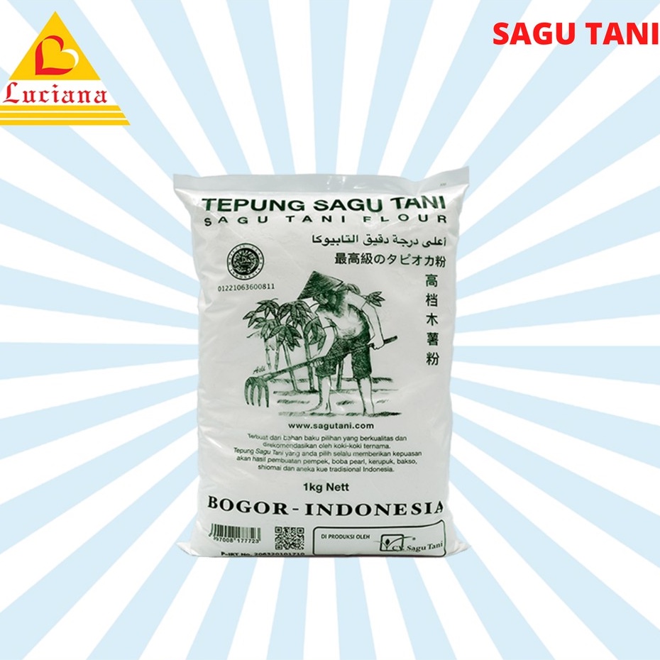 Tepung Sagu Tani Super Tani Asli kemasan 1kg