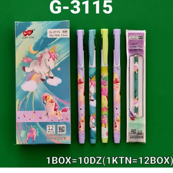 

Promo - Zhi xin pulpen lucu series 12+1 / Bulpen zhixin / Bulpen Lovein ~