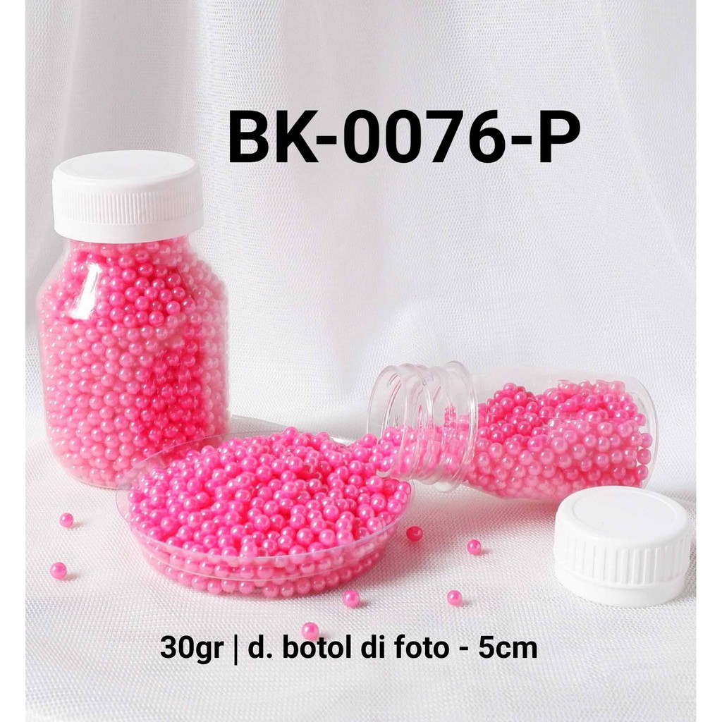 

BK-0076-P Sprinkles sprinkle sprinkel 30 gram mutiara pink yamama baking grosir murah sprinkles cake dekorasi mutiara trimit decoration story sprinklestory sprinklesstory sprinkle story yamama baking