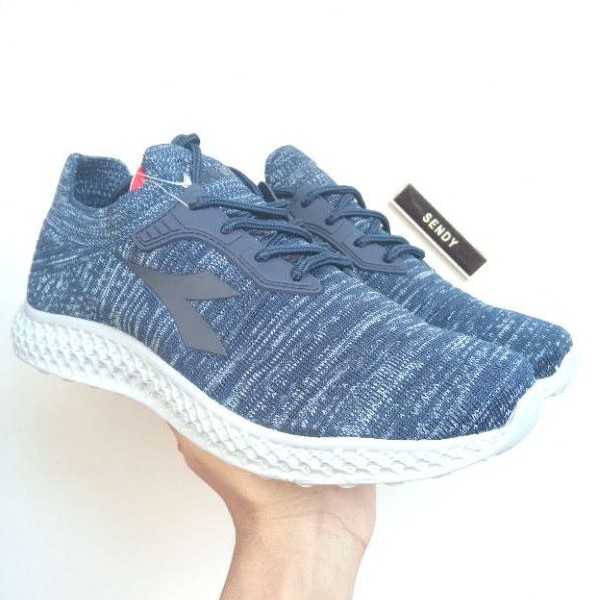 Diadora Alonzo Navy Sepatu Running Diadora Original Sepatu Diadora Original Sepatu Olahraga