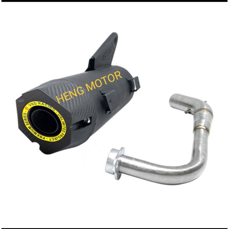 KNALPOT VND AK 777 YAMAHA MIO SPORTY/ MIO SOUL/ MIO SMILE/ FINO CARBU - VND AK 777