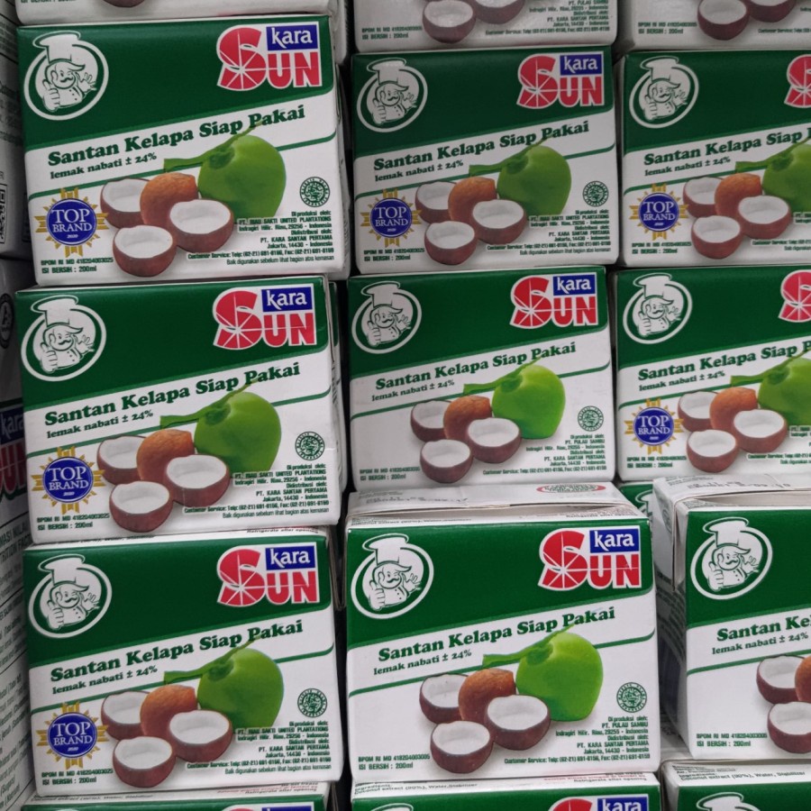 

Sun Kara santan kelapa 200 ml