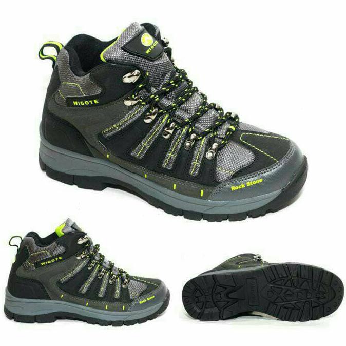 Sepatu Wigote Rock Stone hiking gunung treking