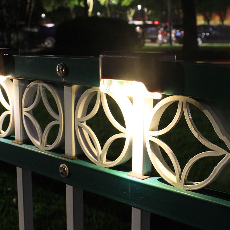 4pcs Lampu LED Tenaga Surya Anti Air Untuk Taman / Balkon / Outdoor TOPHOME