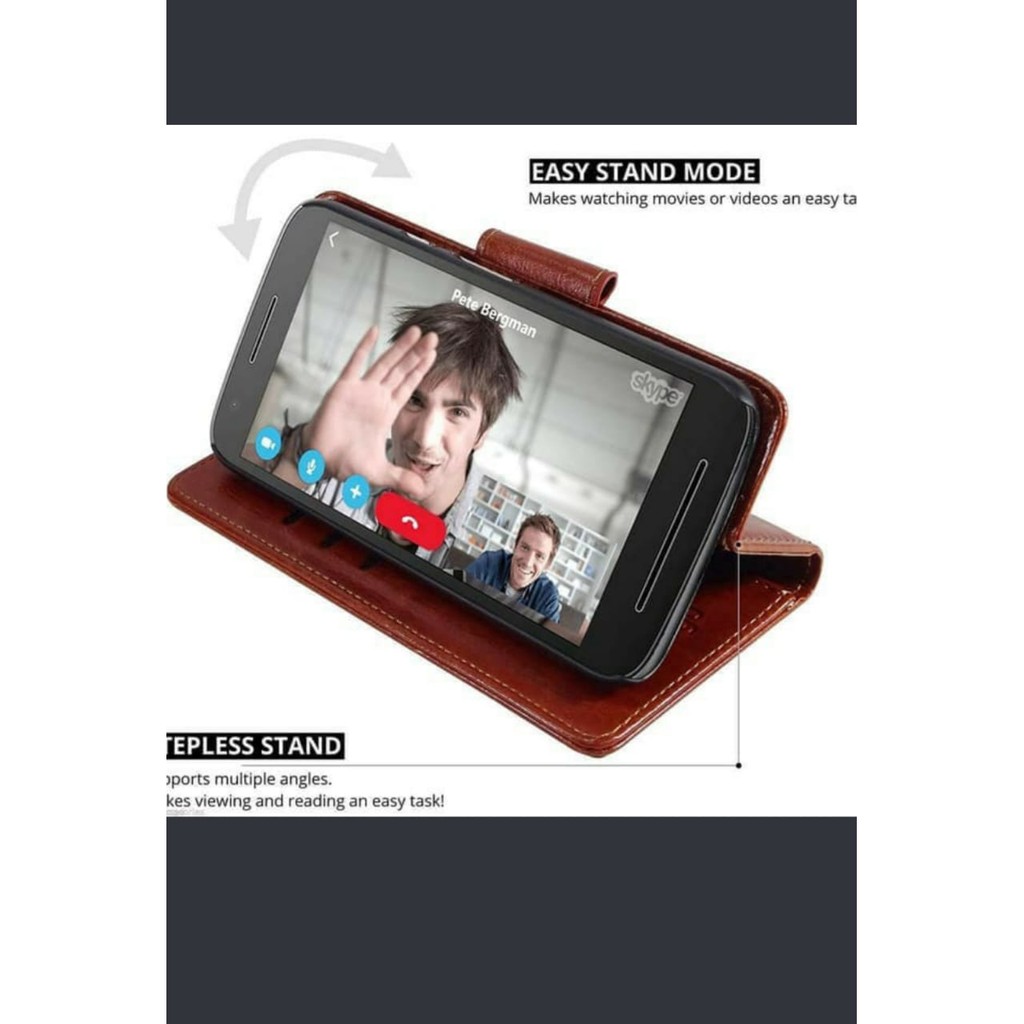 Sarung / Dompet / Flipcover / Casing / Leather Case Xiaomi Redmi 7A / Redmi 8A / Redmi 9C / Redmi 9A