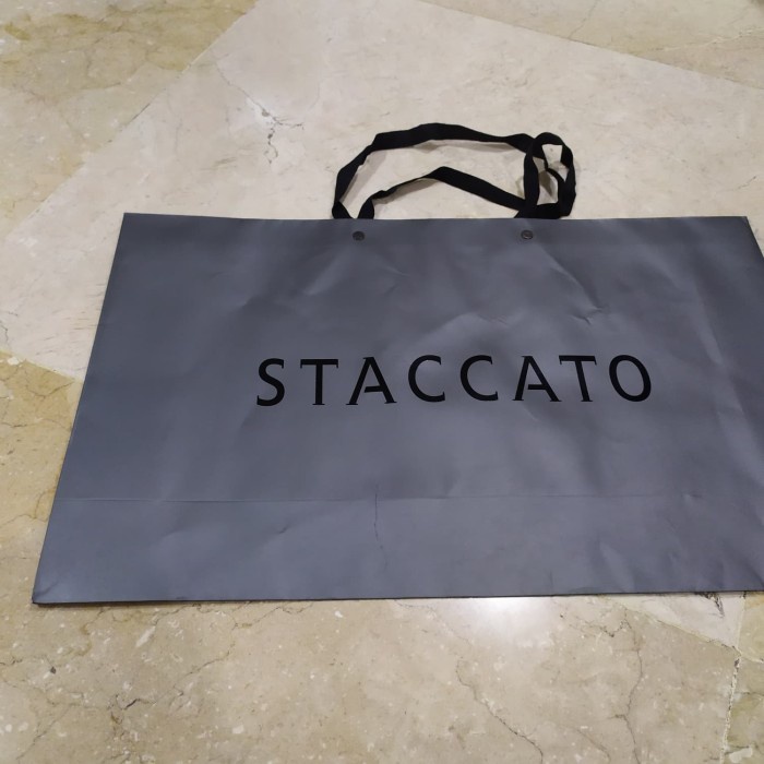 

(TERLARIS) PAPERBAG / SHOPPING BAG STACCATO