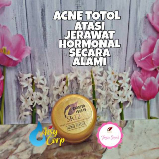 

sr12 acne totol /atasi jerawat hormonal