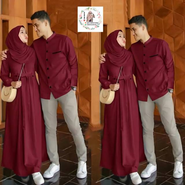 Couple Emon baju couple / baju couple original / baju couple murah /baju muslim couple /couple keren