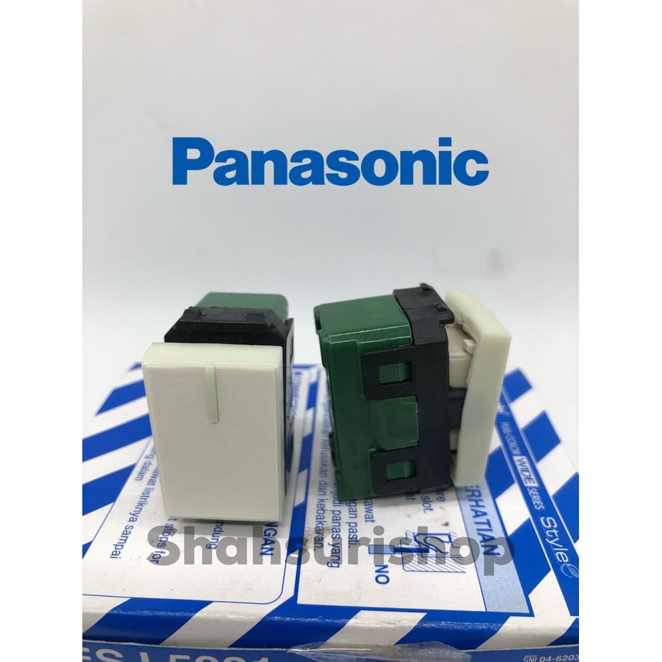 MATA SAKLAR PANASONIC WHITE STYLE WESJ5931 SAKLAR KECIL TANPA FRAME