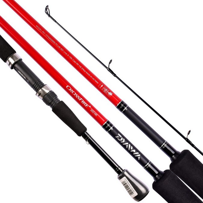 Joran Daiwa CROSSFIRE+ 602MS / 602MB / 662MHB | Spinning | Baitcasting | Pilih Type