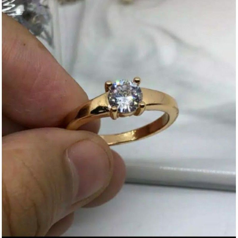 cincin xuping permata satu 24 k