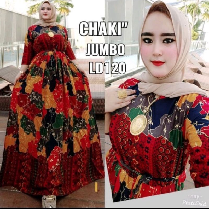 gamis chaki