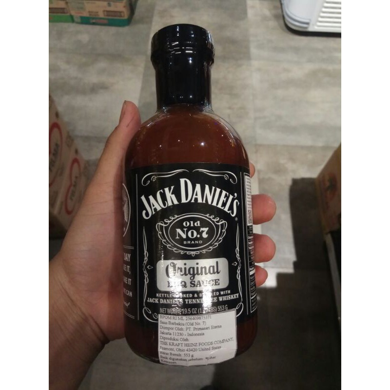 

Jack Daniel's BBQ Sauce Original No 7 553gr/ sauce barbeque