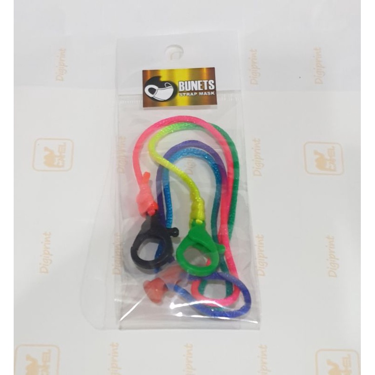 STRAP MASKER TALI PELANGI CUTE WARNA RAINBOW