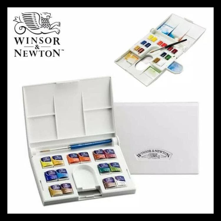 

Diskon Winsor Professional Water Colour Compact Set 14 Half Pans Terjamin
