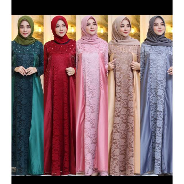 DRESS BRUKAT ZUNAIRA