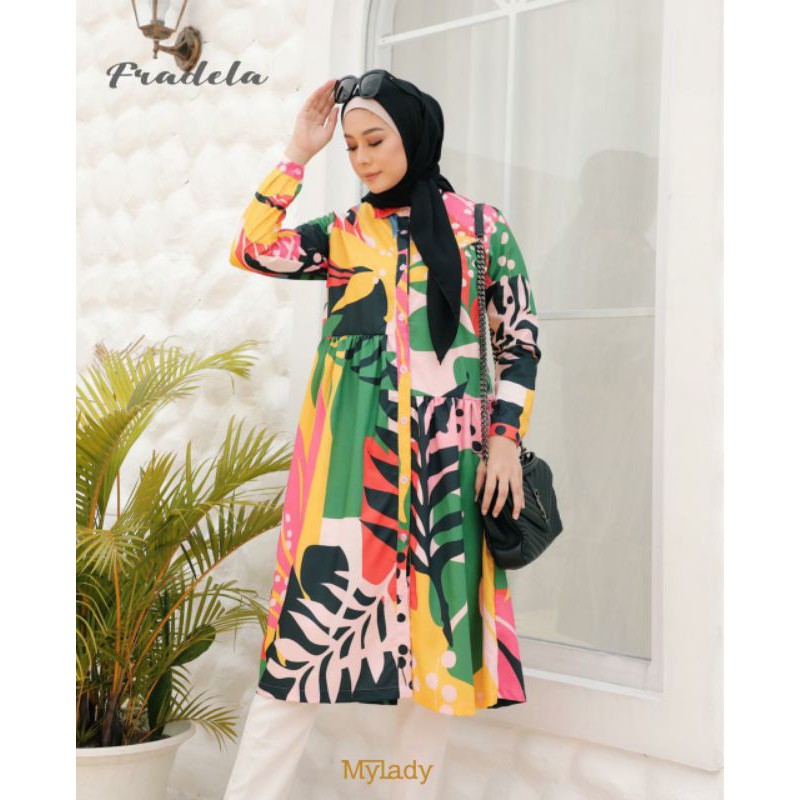 Tunik Print Mylady toyobo twill premium FRADELA