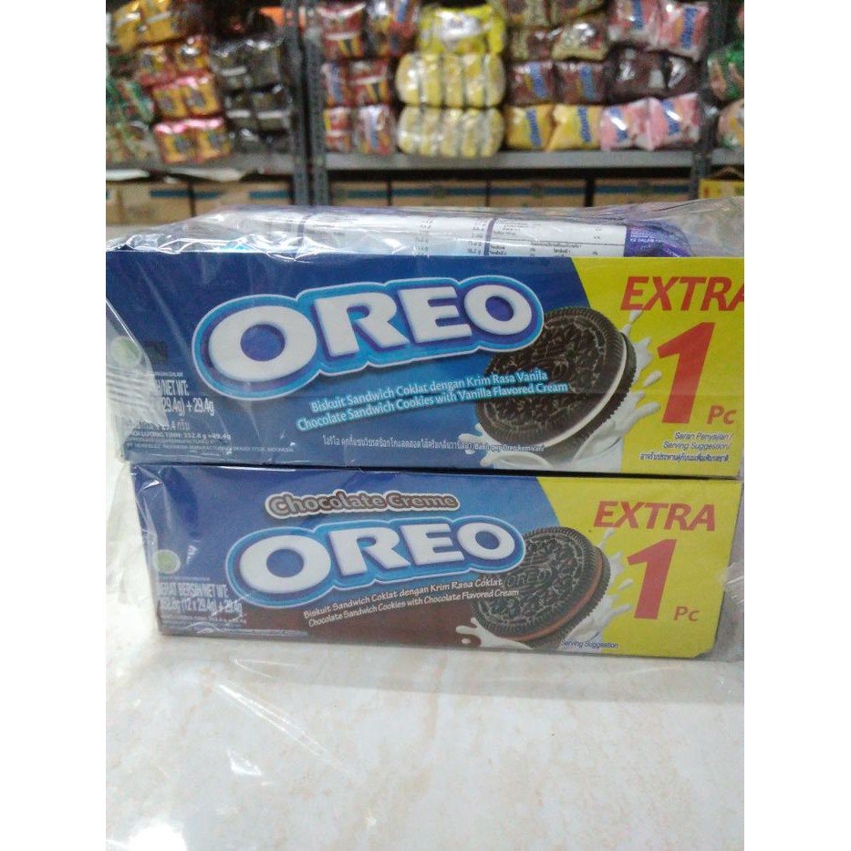 Oreo Biskuit isi 4 (isi 12 pcs)