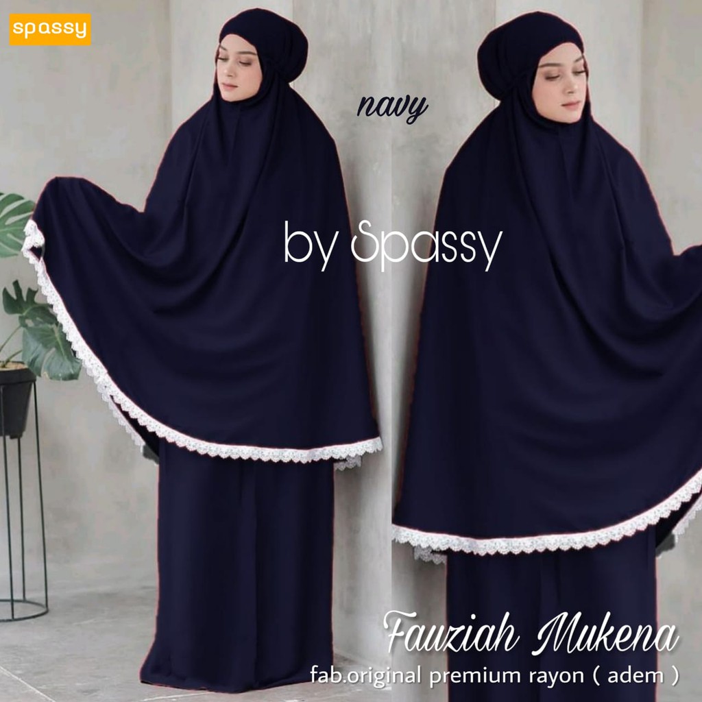 Mukena Fauziah By Spassy | Suplier Hijab Solo |Grosir