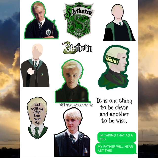 Draco Malfoy Stickers