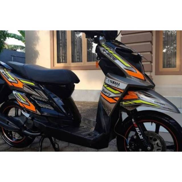 Striping X-Ride custom stiker yamha X-Ride