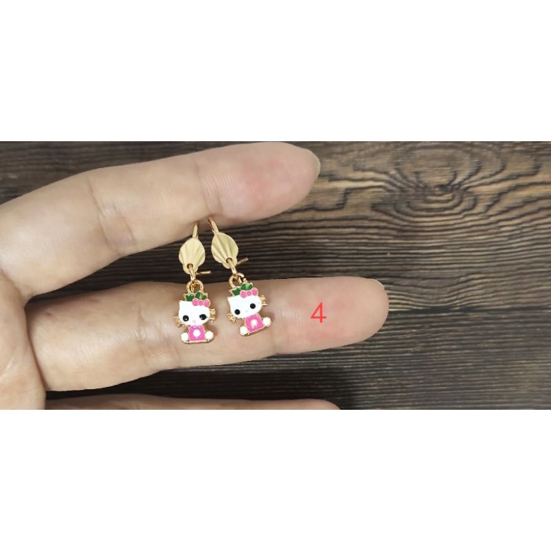 Fifi Fashion Anting anak Desy model Edna perhiasan lapis 12#